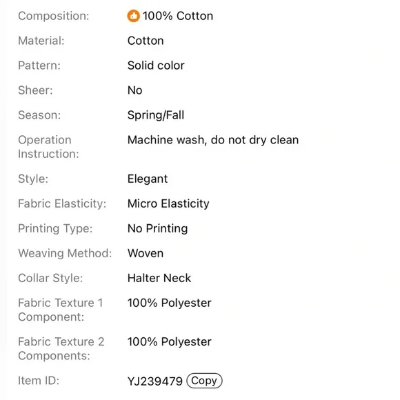 14.Premium Denim Two PiecesSet Button Backless Halter Top Wide Leg Jeans Stylish - Picture 7 of 7